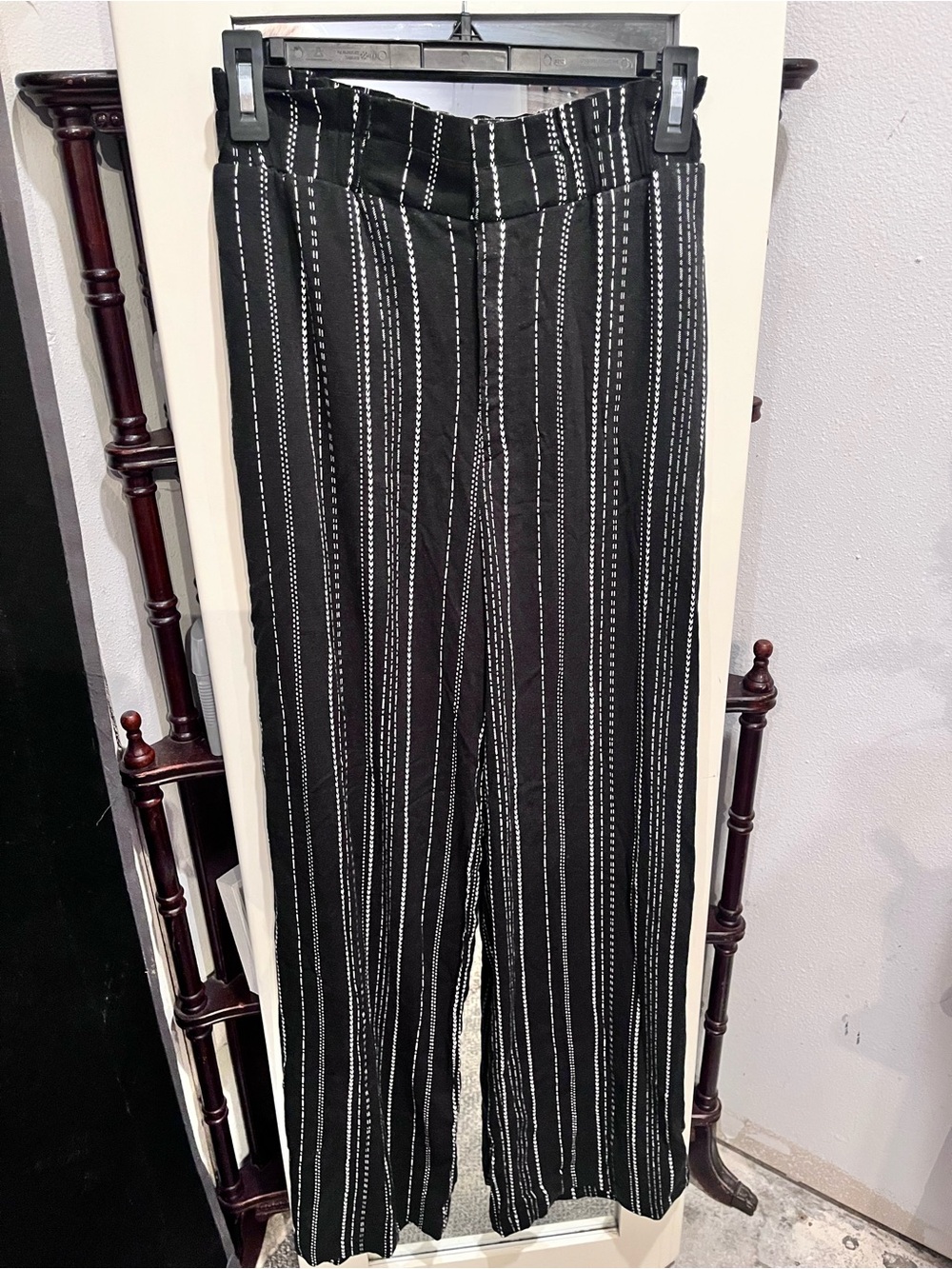 Women’s High Rise Wide Leg Cropped Palazzo Pants